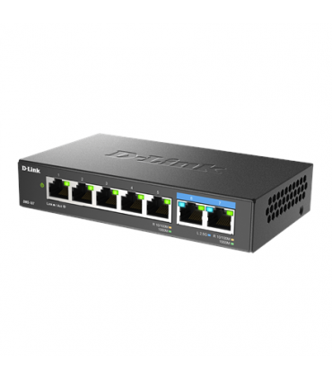 D-Link 7-Port Multi-Gigabit Unmanaged Switch DMS-107/E Unmanaged, Desktop
