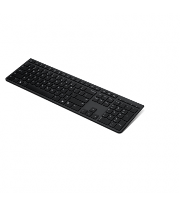 Lenovo Professional Wireless Rechargeable Keyboard 4Y41K04068 US, Grey, Scissors switch keys