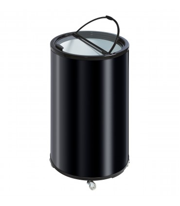 Scandomestic TK42BE, tünn-külmik  must