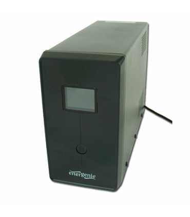 EnerGenie UPS with USB and LCD display, Black 1200 VA, 720 W
