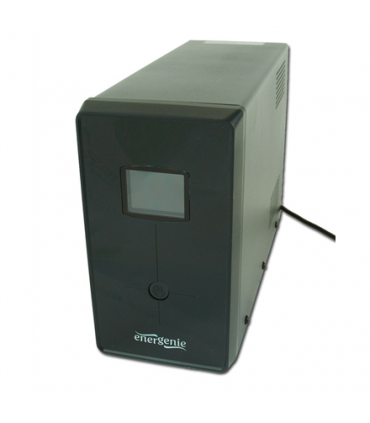EnerGenie UPS with USB and LCD display, Black 1200 VA, 720 W