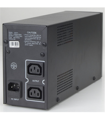 Gembird UPS UPS-PC-652A with AVR 650 VA, 390 W, 220 V