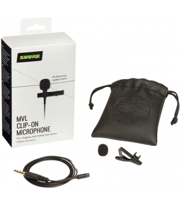 Shure MVL Lavalier Microphone for Smartphone or Tablet
