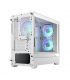 Fractal Design Pop Mini Air RGB  White TG Clear Tint, mATX, Mini ITX, Power supply included No