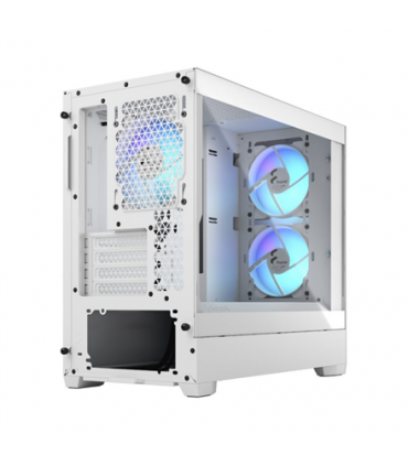 Fractal Design Pop Mini Air RGB  White TG Clear Tint, mATX, Mini ITX, Power supply included No