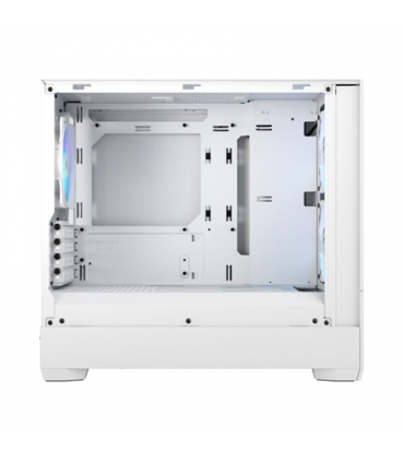 Fractal Design Pop Mini Air RGB  White TG Clear Tint, mATX, Mini ITX, Power supply included No