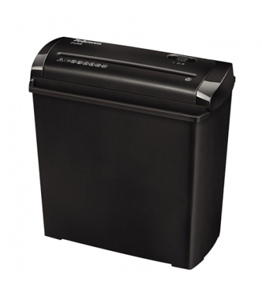Fellowes Shredder P-25S Black, 11 L, Paper shredding, Paper handling standard/output 7mm strips, security level P-2, Traditional