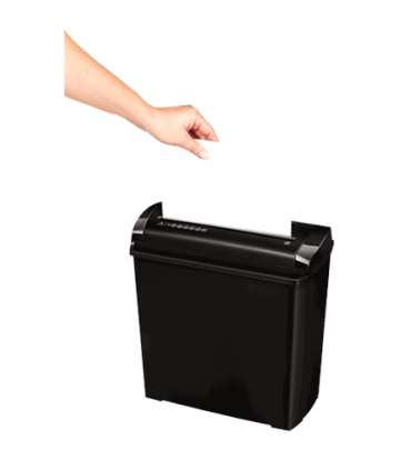 Fellowes Shredder P-25S Black, 11 L, Paper shredding, Paper handling standard/output 7mm strips, security level P-2, Traditional