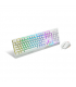 MSI Vigor GK30 COMBO WHITE Keyboard and Mouse Set, Wired, Mouse included, US, White