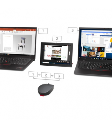 Lenovo Go Wireless Multi-Device Mouse Storm Grey