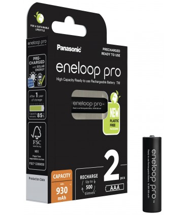 Panasonic eneloop aku Pro AAA 930mAh 2tk