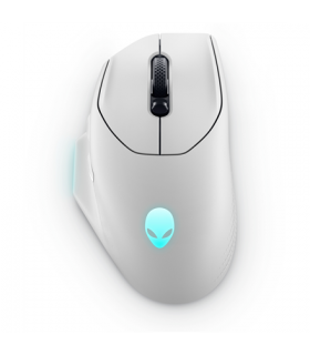 Dell Gaming Mouse AW620M Wired/Wireless, Lunar Light, Alienware Wireless Gaming Mouse