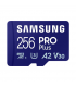 Samsung microSD Card Pro Plus 256 GB, MicroSDXC, Flash memory class 10