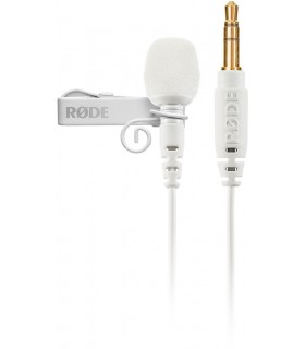 Rode mikrofon Lavalier GO, valge