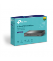 TP-LINK Switch TL-SF1008LP Unmanaged, Steel case, 10/100 Mbps (RJ-45) ports quantity 8, PoE ports quantity 4, Power supply type