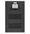 Newell akulaadija DL-USB-C Dual-Channel GoPro Hero9/10/11