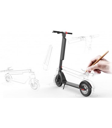 Velt Smart Eco elektritõukeratas must/punane 