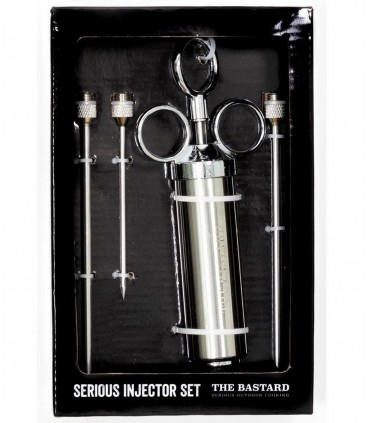 Bastard Delux roostevabast terasest liha marineerimise süstal 