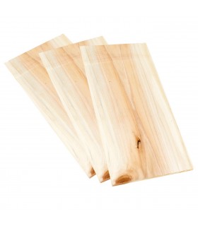 Bastard seedripuust grillplank 30 x 15 x 1 cm (3 tk pakendis)