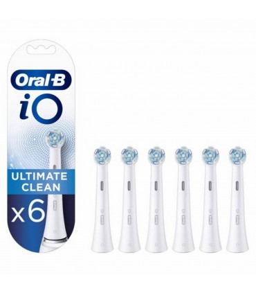 Braun Oral-B iO Ultimate Clean XL varuaharjapead 6 tk, valge