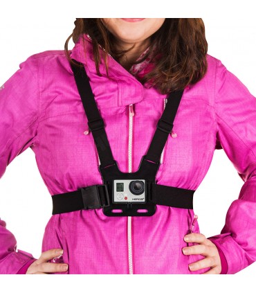 D-Fruit rinnakinnitusrihm Adjustable Chest Mount GoPro