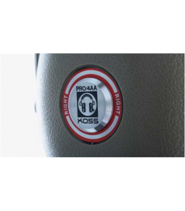 Koss Headphones PRO4AA Wired, On-Ear, 6.3 mm, Titanium/Black