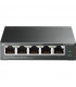 TP-LINK 5-Port Gigabit Easy Smart Switch with 4-Port PoE+ TL-SG105MPE Managed L2