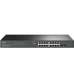 TP-LINK JetStream 18-Port Gigabit Smart Switch with 16-Port PoE+ TL-SG2218P  Managed L2,  Rackmountable, Ethernet LAN (RJ-45) po
