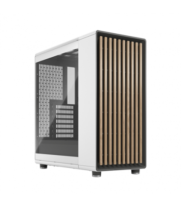 Fractal Design North Chalk White TG Clear Tint