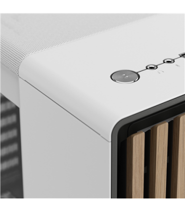 Fractal Design North Chalk White TG Clear Tint