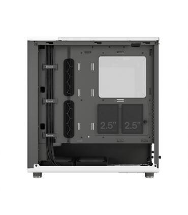 Fractal Design North Chalk White TG Clear Tint