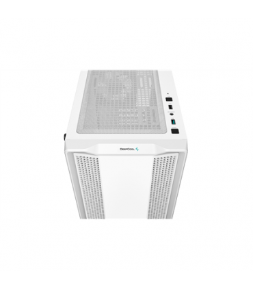 Deepcool ARGB Micro-ATX CASE  CC360 White, Mini-ITX / Micro-ATX, 4, Power supply included No, 1x USB3.0, 1x USB2.0, 1x Audio, AB