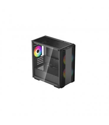 Deepcool Micro-ATX CASE CC360 Black, Mini-ITX / Micro-ATX, 4, Power supply included No, 1x USB3.0, 1x USB2.0, 1x Audio, ABS+SPCC