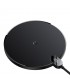 Baseus juhtmevaba laadija LED displeiga 15W, must