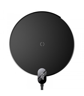 Baseus juhtmevaba laadija LED displeiga 15W, must