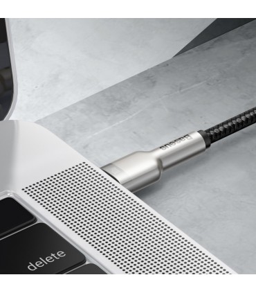 Baseus Cafule Metal kaabel 100W USB C - USB C 2m, must