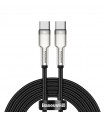 Baseus Cafule Metal kaabel 100W USB C - USB C 2m, must