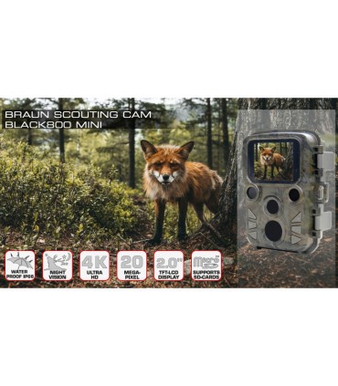 Braun rajakaamera Scouting Cam Black800 Mini