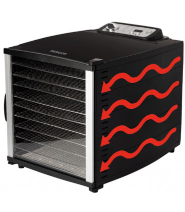 Sencor SFD7000BK toidukuivati / dehüdraator