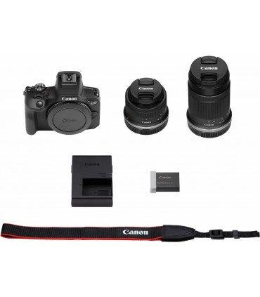 Canon EOS R100 + 18-45 + 55-210mm, must