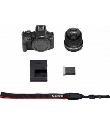 Canon EOS R100 + 18-45mm, must