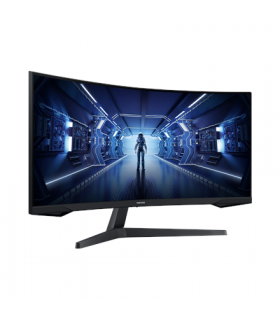 Samsung nõgus 34" UWQHD VA 165Hz monitor LC34G55TWWPXEN