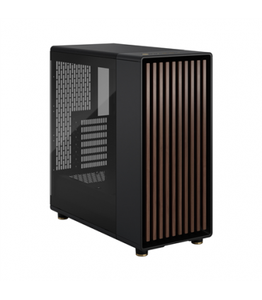 Fractal Design North  Charcoal Black TG Dark, Power supply included No