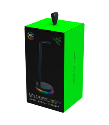 Razer Black, Base Station V2 Chroma, Aluminum