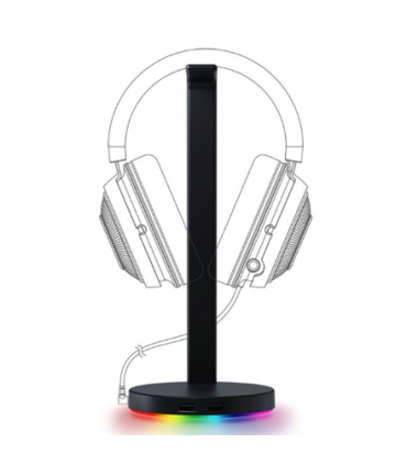 Razer Black, Base Station V2 Chroma, Aluminum