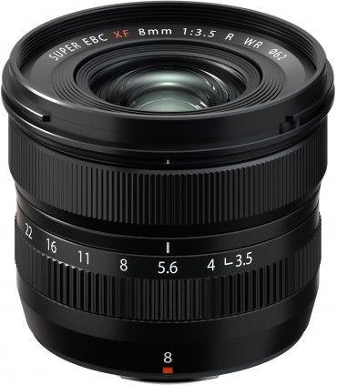 Fujifilm XF 8mm f/3.5 R WR objektiiv