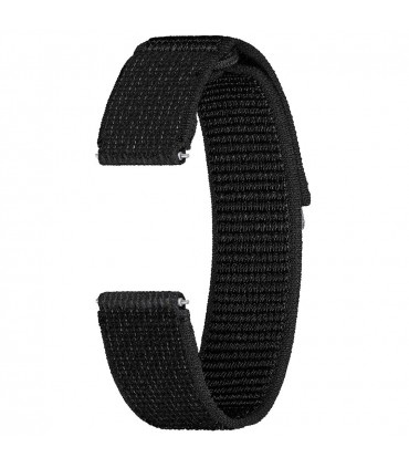 Samsung Galaxy Watch 4/5/6/7 tekstiilrihm M/L , must