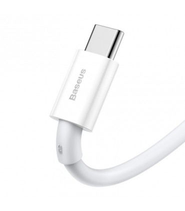 Baseus Kaabel USB A to USB-C 1m,valge