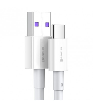 Baseus Kaabel USB A to USB-C 1m,valge