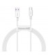 Baseus Kaabel USB A to USB-C 1m,valge